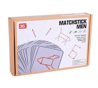 LLTCMYGS Montessori Wooden Matchstick Puzzle Game, Logical Thinking & Spatial Reasoning Educational Toy