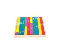 LLTCMYGS Montessori Wooden Mathematical Learning Materials Teaching AIDS, Wood Small Numerical Rods