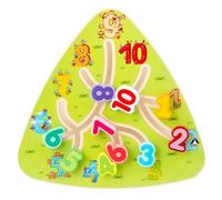 LLTCMYGS Montessori Wooden Maze Path-Finding Toy, Toddler Activities Fine Motor Skills Toys for Boys Girls,Model E