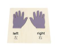 LLTCMYGS Montessori Wooden Peg Puzzles, Educational Learning Toys, Fine Motor Skill Development,Hand