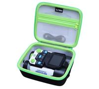 LLTGEM Binoculars Case Compatible with Leapfrog Magic Adventures Binoculars, Black/Green Edge
