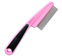 LLTGMV Flea Comb for Dogs and Cats, Fine-Toothed Pet Combs for Detangling or Dematting Face & Paws