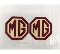 LLTSNT Car Emblem Badge Sticker for MG TF 70 mm,Car Emblems Badge Hood Trunk Emblem Front Grille Replacement Emblem Front and Rear Trunk Logo Car Accessories