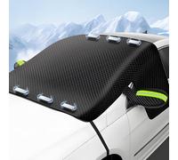 LLTSNT Windscreen Cover for Honda Civic 2025 2024, Magnetic Car Windshield Cover with Wing Mirror Covers - Snow Ice Frost Sun UV Dust Water Resistent