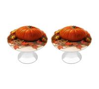 LLUTSNTH Fall Pumpkin Kitchen Cabinet Knobs Drawer Pulls Dresser Knobs Cabinet Pull Modern Dresser Handle Stainless Steel Drawer Handles Door Handles Cupboard Pulls 2Pcs
