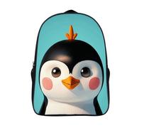 LLUTSNTH Halloween Pumpkin Laptop Backpack for Men & Women Travel Daypack with Pockets, Work Bag for Office 16 In, Cute Animal Head, 40x28x16cm, Daypack Backpacks