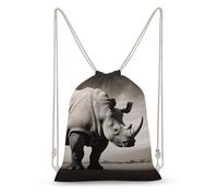 LLUTSNTH Koala And Butterfly Drawstring Backpack for Women - Large Canvas Sackpack, Gym Sport Travel Bag, Drawstring Bags, South Africa Animal, 35x50cm, Travel Backpacks
