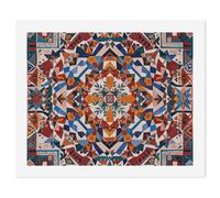 LLUTSNTH Paint by Numbers Kits for Adults, DIY Beginners Paint by Number Kits on Canvas, Patchwork Moroccan Digital Oil Number Painting, Easy Canvas Art Print Kit for Home Decor Gift 40x50cm