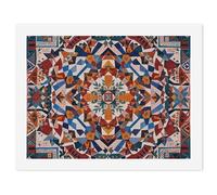 LLUTSNTH Paint by Numbers Kits for Adults, DIY Beginners Paint by Number Kits on Canvas, Patchwork Moroccan Digital Oil Number Painting, Easy Canvas Art Print Kit for Home Decor Gift 30x40cm