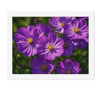 LLUTSNTH Paint by Numbers Kits for Adults, DIY Beginners Paint by Number Kits on Canvas, Purple Flowers Digital Oil Number Painting, Easy Canvas Art Print Kit for Home Decor Gift 30x40cm