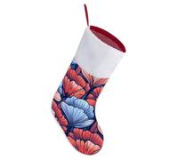 LLUTSNTH Personalized Christmas Stockings 16.5 Inch - Art Deco Style Large Plush Xmas Stockings, Rustic Cozy Hanging Xmas Stocking Decorations for Family Holiday Christmas Party Decorations