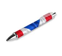 LLUTSNTH Puerto Rico Flag Ballpoint Pens Black Medium Point 0.55mm Ball Point Pen Retractable Office Pens with Super Soft Grip Writing Ink Pen for Men Women 1 PCS