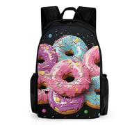 LLUTSNTH Ripe Grapefruit Slice Backpack with Pocket - 15.6-inch Laptop Sleeve Bag Casual Daypack for Work And Travel, Donut, 42x30.5cm
