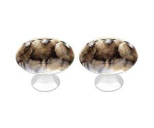 LLUTSNTH Sheeps Watercolor Kitchen Cabinet Knobs Drawer Pulls Dresser Knobs Cabinet Pull Modern Dresser Handle Stainless Steel Drawer Handles Door Handles Cupboard Pulls 2Pcs