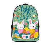 LLUTSNTH Sunflowers after Rain Laptop Backpack for Men & Women Travel Daypack with Pockets, Work Bag for Office 16 In, Spring Happy Easter Holiday, 40x28x16cm