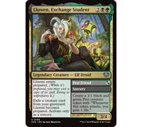 Lluwen, Exchange Student // Pest Friend (Foil) | Secrets of Strixhaven