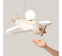 LLXDFUU Kid Favor Plane Bedroom Light Children's Room Chandelier Cream Wind Bedroom Pendant Lamp Boys Girls Room Pendant Light Creative Kid's Gift Hotel Kindergarten Decor Ceiling Hanging Lamp