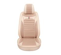 LLYIXUAI Car Seat Covers For A4 B6 B7 B8 For A3 8P For Q2 For Q3 For Q5 For Q7 100 For A6 C5 C6 C7 Interior Accessories Front Rear Seat Covers(1PC-Beige)