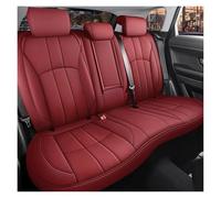 LLYIXUAI Car Seat Covers For TT Mk2 2008~2010 Protect Cushion Full Set Front Rear Seat Covers(Red 3 PCS)