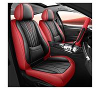 LLYIXUAI Car Seat Covers Full Surround Protector For Mazda For CX5 Front Rear Seat Covers(Black-red)