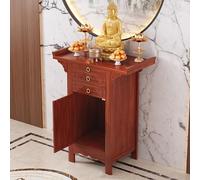 LLYLAFDC Buddha Altar Shelf Shrine, Special Table Supplies Placement Counter Fengshui Statue Display Cabinet,for God Of Wealth(88cm)