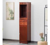 LLYLAFDC Buddha Altar Shrine Cabinet,Decorative Buddhist Altar Bamboo Buddha Shelf,Altar Table With Storage Day Of The Dead Altar Stand(Red,14.9 * 68in)