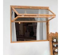 LLYLAFDC Flush Mount Sliding Windows, Double Hung Up Down Serving Window, Vertical Folding Window,for Dining Car Café Bakery Grain Shop Fast Food Restaurant(35.4 * 43.3in/90x110cm)