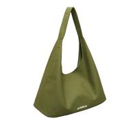 LLYLIU Canvas Tote Bag for Women Men Shoulder Slouchy Handbag Hobo Purse Casual Commuting Work, Olive Green