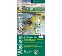 Llyn Peninsula Coast Path Map (WCP) : 1:25 000 scale OS mapping for the Llyn Peninsula