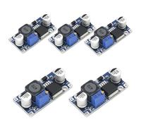 LM2596 Buck Converter & Voltage Regulator Module (5 Pack) - Adjustable Step Down DC to DC Power Supply,3.0-40V to 1.5-35V Output,High Efficiency for DIY Electronics,Arduino,Raspberry Pi Projects