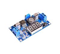 LM2596 DC-DC Step-Down Power Supply Module with Display, Adjustable Voltage Regulator 1.25V-37V 3A, Input 25V-40V, for Industrial Electronics, DIY Projects