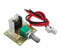LM317 Fan Controller Board, 3.25V-15V Input, Adjustable Output 1.25V-13V | 3.25-15V Input, 5-1500mA Output, Overheat/short-circuit Protection, Compact 33x30mm Size, for m3 Mounting Holes