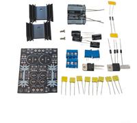 Lm317 Lm337 Adjustable Dc Power Supply Board Dual Voltage Regulator Pcb Kit With Comprehensive Protection And High Accuracy Regulation For Electronics Projects(Loose parts)