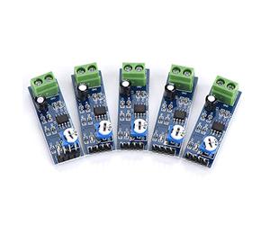 LM386 Audio Amplifier Module High Gain 200 Times Power Amplifier Board For DIY Audio Projects 5V 12V 5Pcs