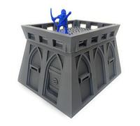 LM3D Bunker Gothic Sci-Fi, Grimdark scenery for Wargames 28mm - 3D Printing