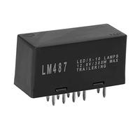 lm487 2006 silverado led flasher relay 10Pin Hazard Warning Turn Signal Flasher 10383321 Replacement for Silverado 1500 1500HD 2500HD 3500 2003-2006