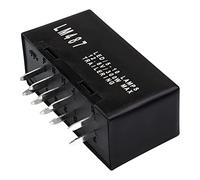 LM487 LED Flasher Relay Car Relays Automotive Relay Fit for GM GMC Chevrolet Silverado 10 Pins Hazard Warning and Turn Signal Flasher Relay Fix Hyper Flash Replace 10383321 15231201
