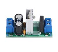 LM7812 3 Terminal Voltage Regulator Module with 3A Rectifier Bridge - AC DC 12V Power Supply Converter - 1.5A Continuous Current - Full Wave Bridge Rectification with Heat Sink