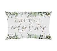 LMABBAQA Give It to God and Go to Sleep Throw Pillow Case