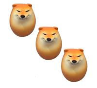 Lmaisdh 3PCS Shibako Dog Squishy Egg, 3 * 4 * 10cm Washable Shibako Squishy Egg, Can Relieve Stress And Increase Productivity, A For Birthdays, Parties Or Any Special Occasions