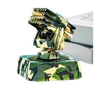 Lmaisdh Car Air Freshener Diffuser | Solar Powered Car Air Freshener Decor | Cannon-Shaped Modern Fashion Odor Remover with Sea Scent for Dashboard, Console