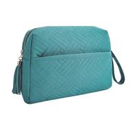 Lmaisdh Cosmetic Organizer Bag | Women Zipper Pouch Organizer Case | Waterproof Cosmetics Pouch Bags with Carry Strap for Eye Shadow, Eyebrow Pencil