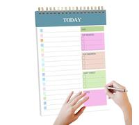 Lmaisdh Daily Planner Notebook - Daily Planner Notepad | Planner Organizer Workbook, Daily Weekly Planner Book, Daily Planner Notepad for Planning, Organizing