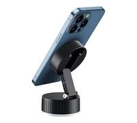 Lmaisdh Dashboard Cell Phone Holder,Car Dashboard Navigation Phone Holder - 180 Degree Rotatable Multifunctional Secure Smartphone Bracket 15W Wireless Mobile Cradle Charger