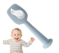 Lmaisdh Diaper Paste Spatula - Baby Cream Spatula With Suction Base,Silicone Soft Balm Tool For Rash Care And Butt Cleaning Bath Cheeks Wipe Application