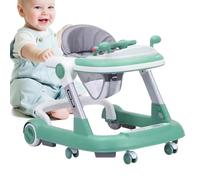 Lmaisdh Foldable Toddler Walker | Toddler Folding Walker Sitting Push Modes - Feeding Tray Design Boys Girls Learning to Walk Activity Walker for Kids Aged 6-18 Months