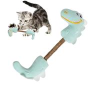 Lmaisdh Plush Cat Toys | Little Dinosaur Kitten Plush Toy,Bite Resistant Indoor Entertainment Accessories, Teething Sticks, Pet Chew Ball for Cat Oral Health