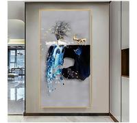 LMAIWANG Abstract Northern Europe Cliff Top Scenery Decorative Pictures for Living and Dining Room Decor Canvas Wall Art(30x45cm/Internal Frame)