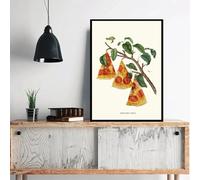 LMAIWANG Dream Plants Poster Delicious Sushi Macaron Pizza Burger Donut Plant Print Canvas Painting Wall Art Picture Home Decor 40x60cm Frameless