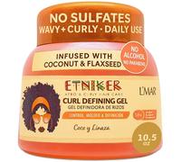 L'mar Etniker Curl Defining Gel Coconut and Flax | Lmar Etniker Gel Definidora de Rizos de Coco y Linaza 10 oz - 300 ml
